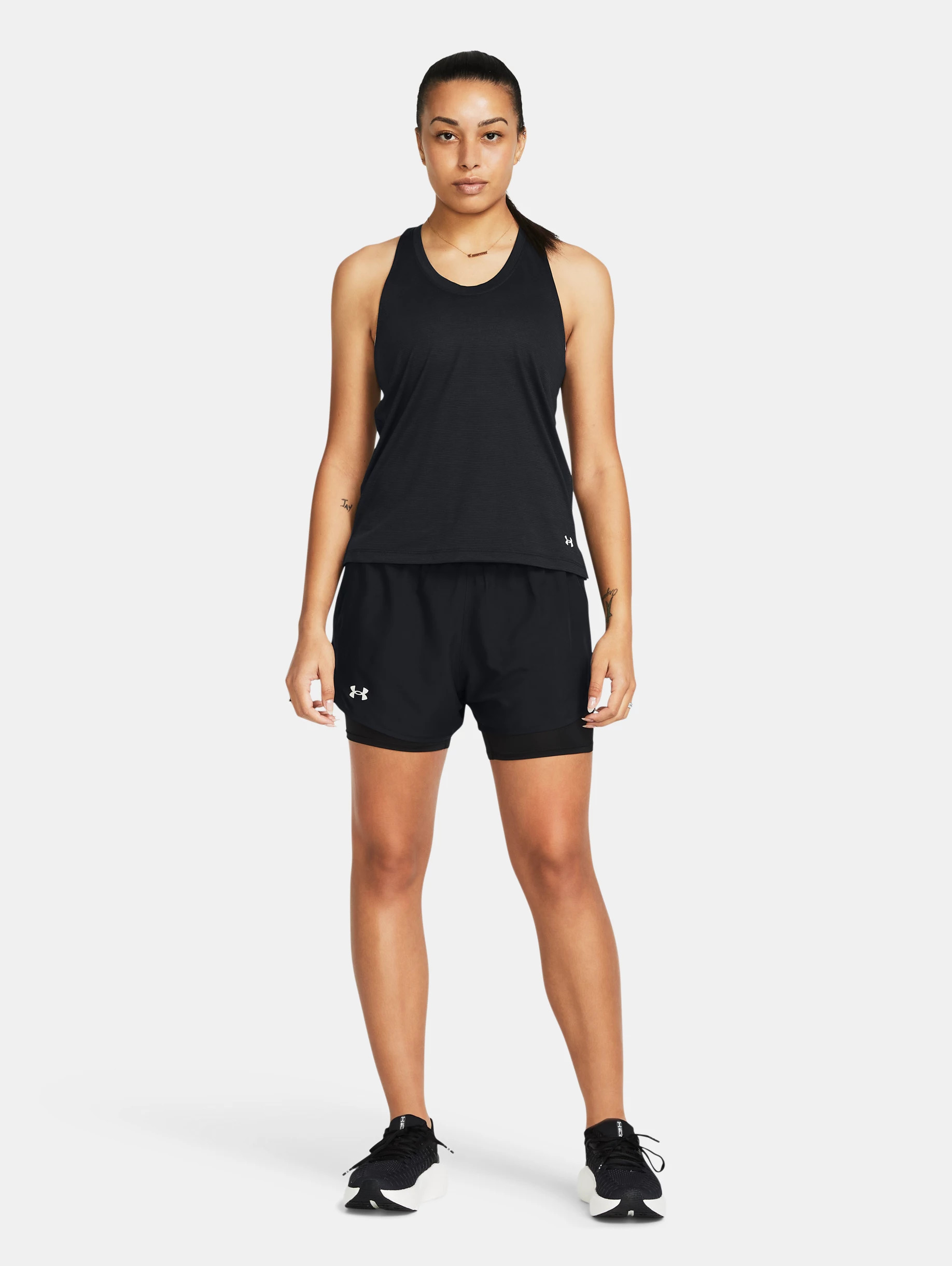 Women's UA Fly-By 2-in-1 Shorts - 5