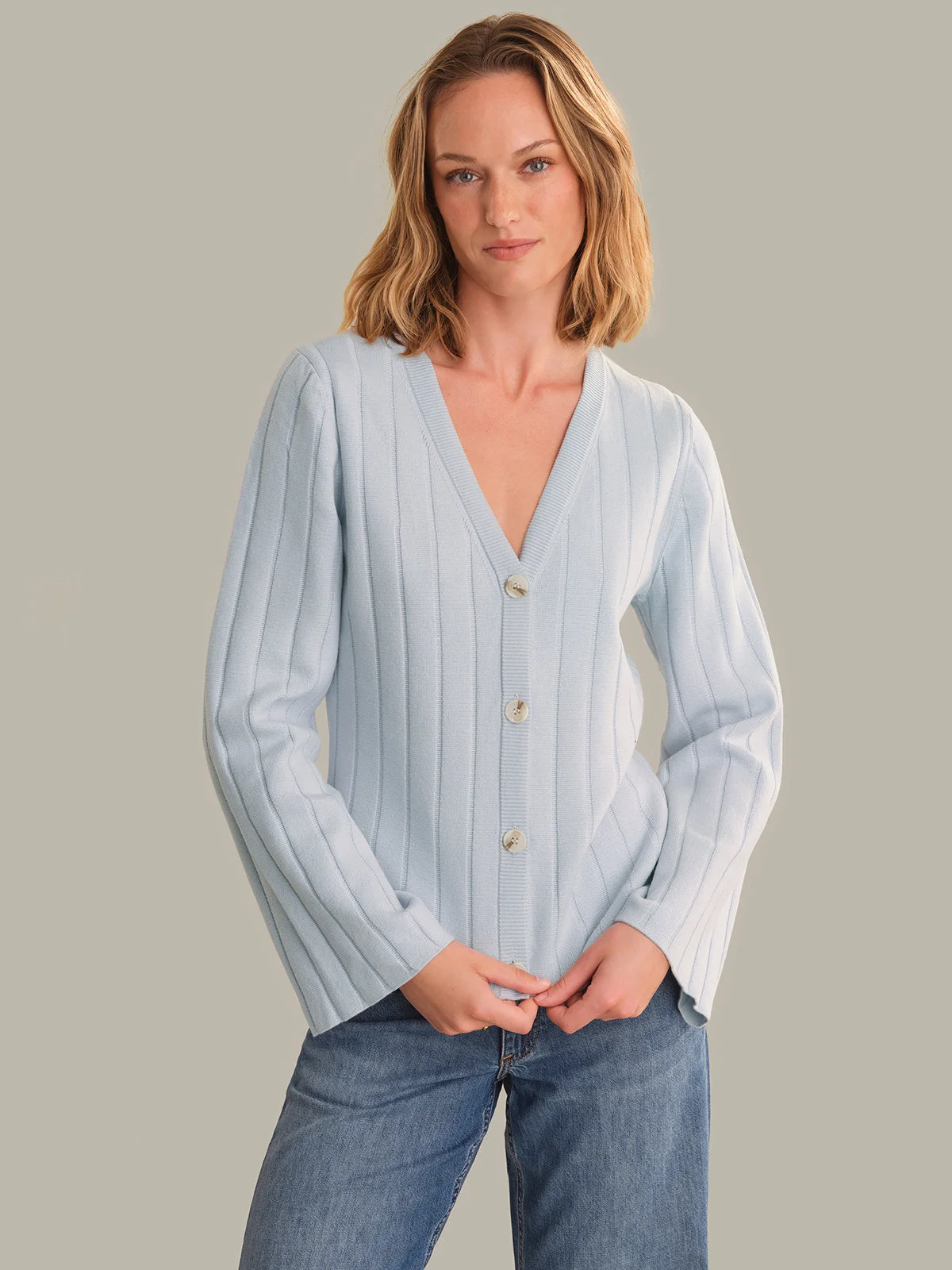 Fern: Cotton Cardigan - 1