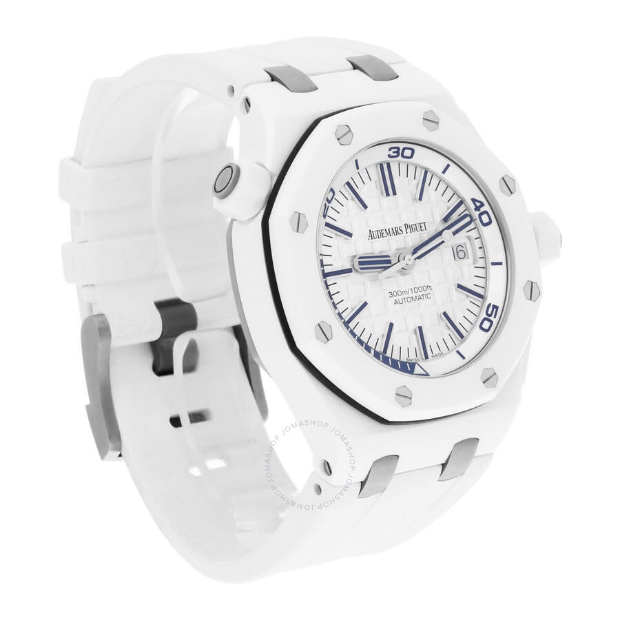 Audemars Piguet Royal Oak Offshore Diver Light Silver Dial Automatic Men's Watch 15707CB.OO.A010CA.0 - 6