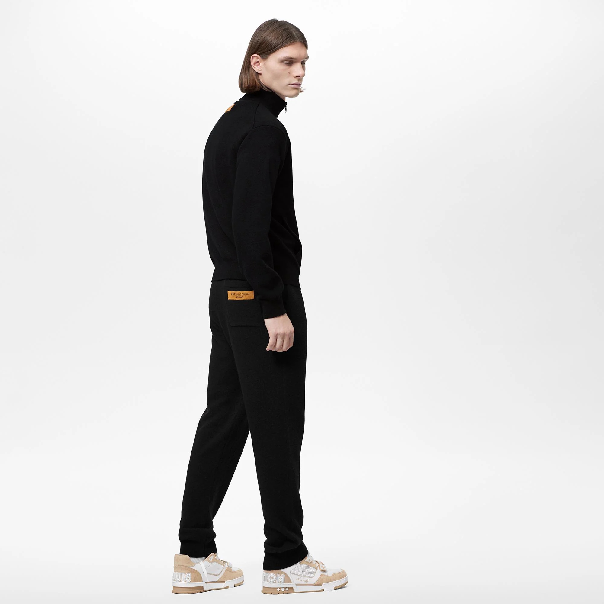 LVSE Inside-Out Zipped Through Cashmere Cardigan - 2