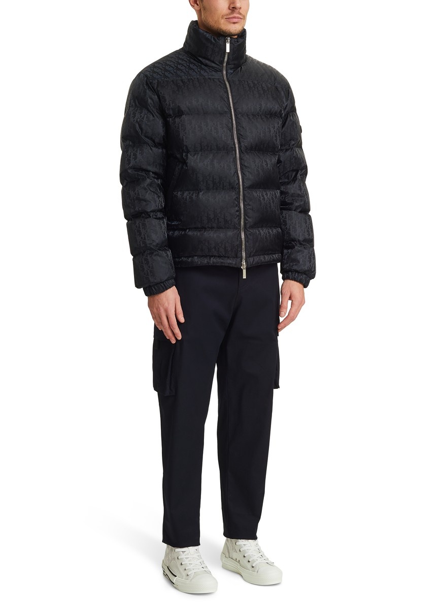 Dior oblique puffer jacket deals