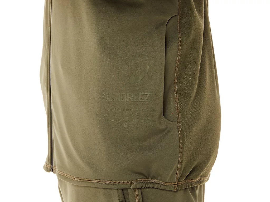 MEN'S ACTIBREEZE JACQUARD BRUSHED KNIT JACKET - 4