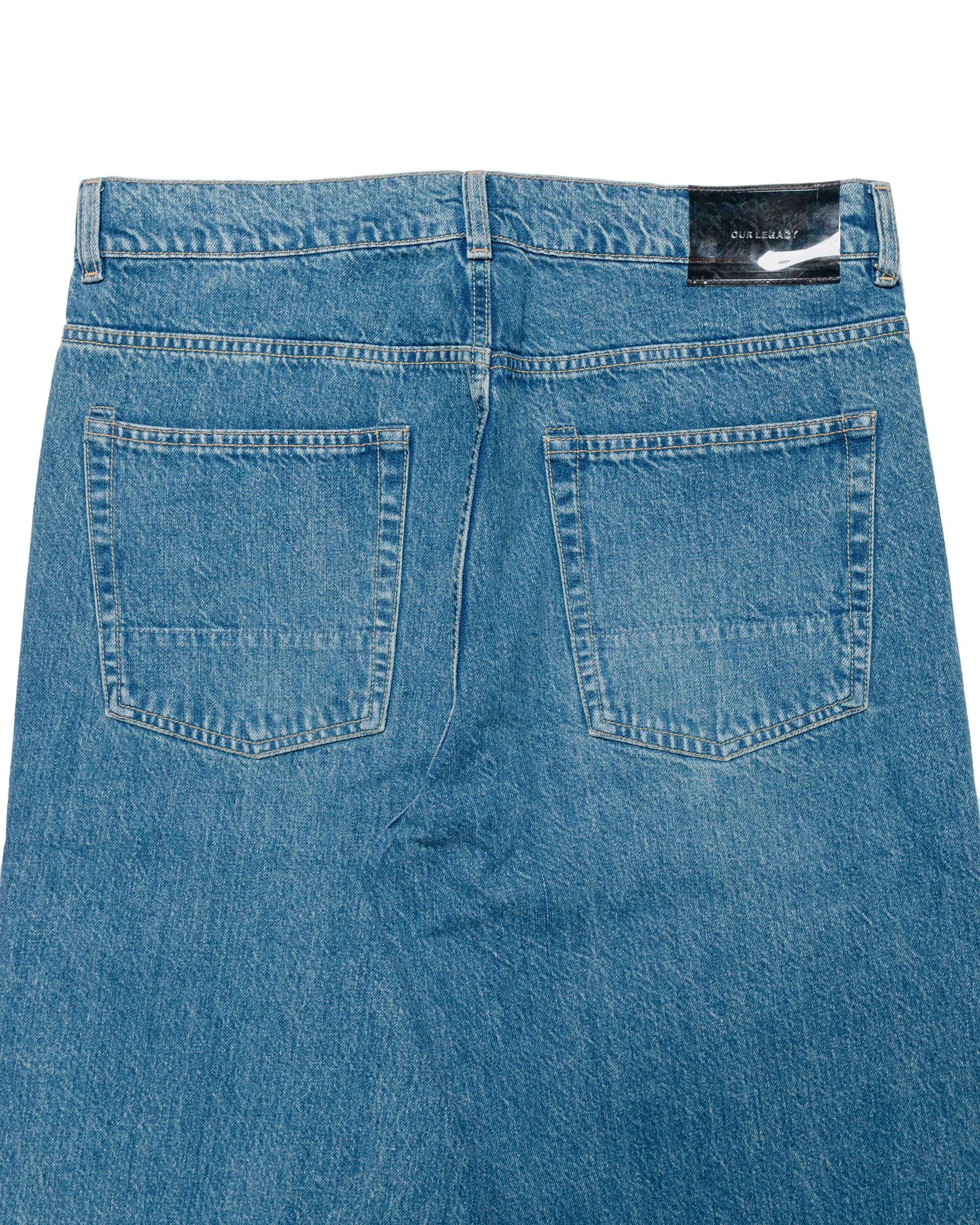 Third Cut Blue Tech Wash Denim - 5
