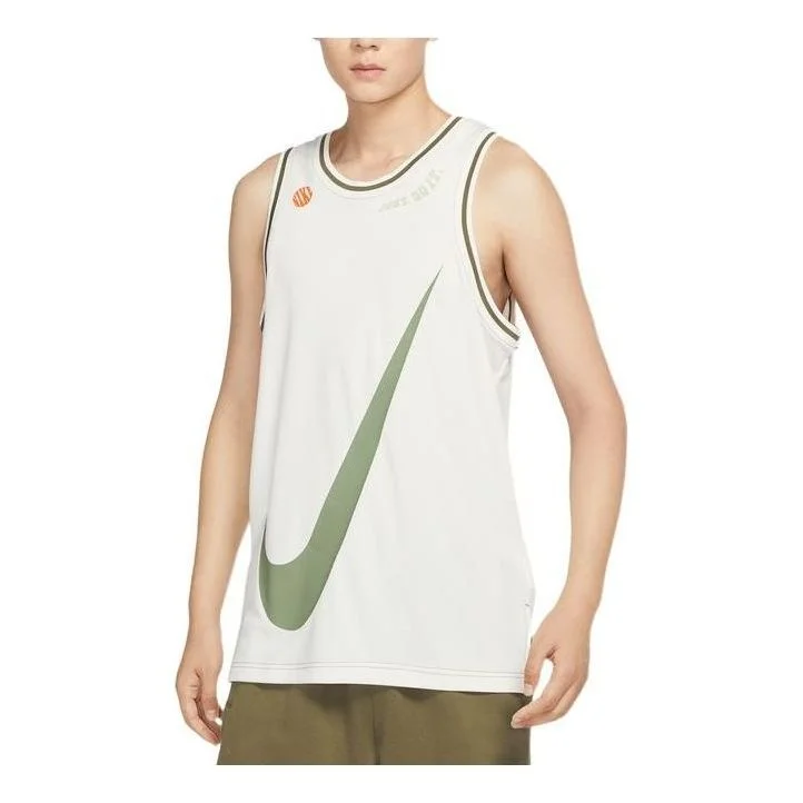 Nike Dri-FIT DNA Logo Tank 'White green' DX6137-133 - 1