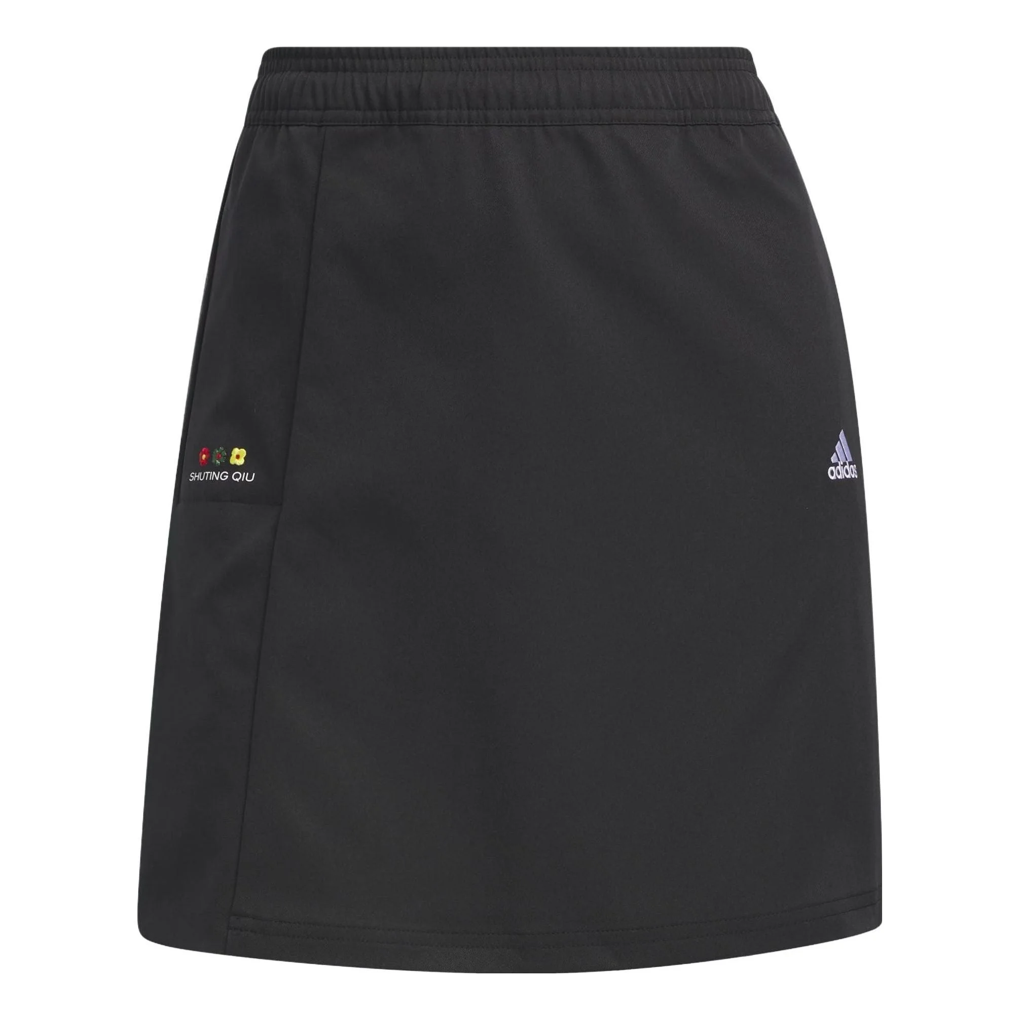 (WMNS) adidas Shuting Qiu Skirt 'Black White' IM8451 - 1