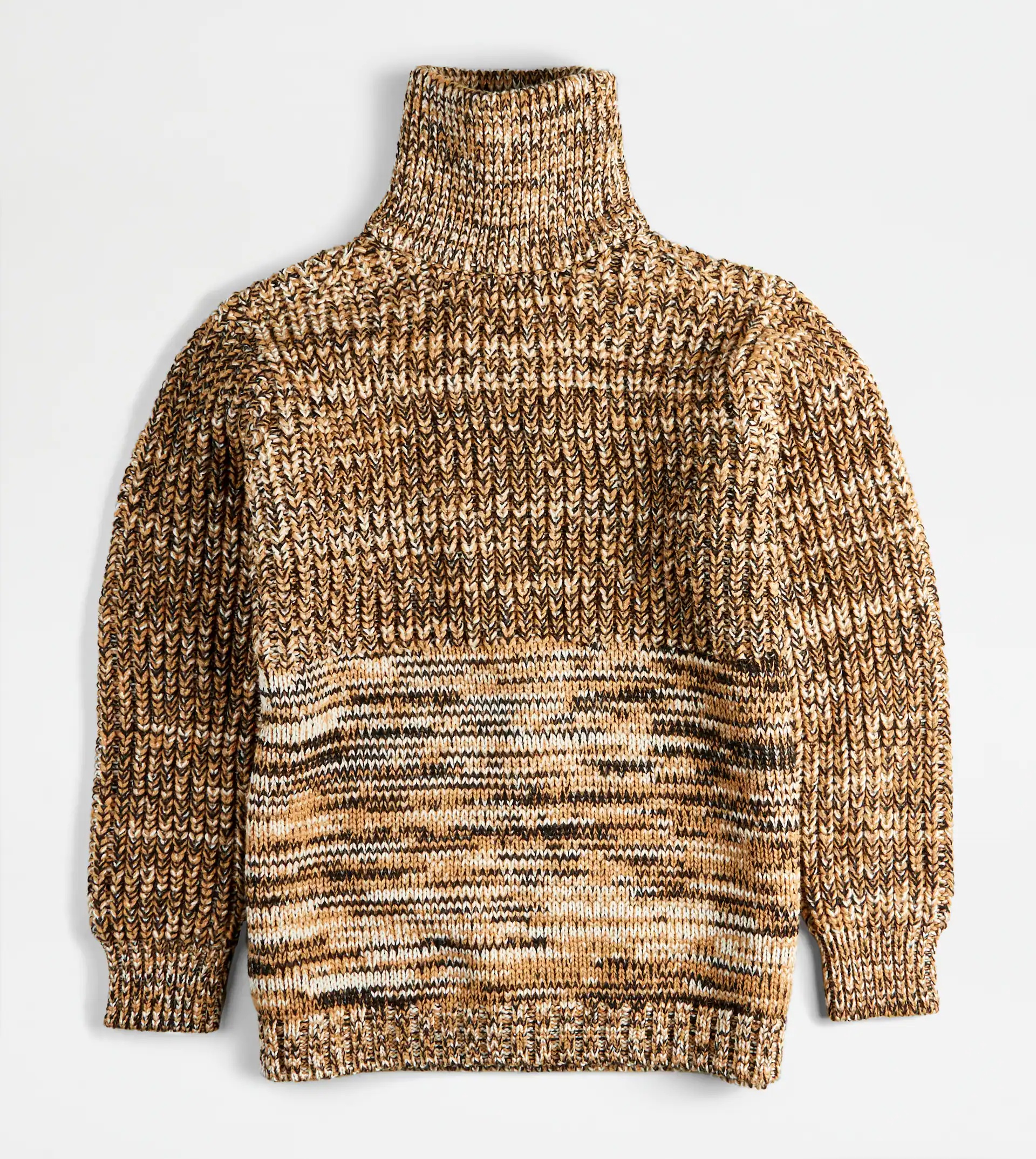 OVER TURTLENECK IN WOOL - 1