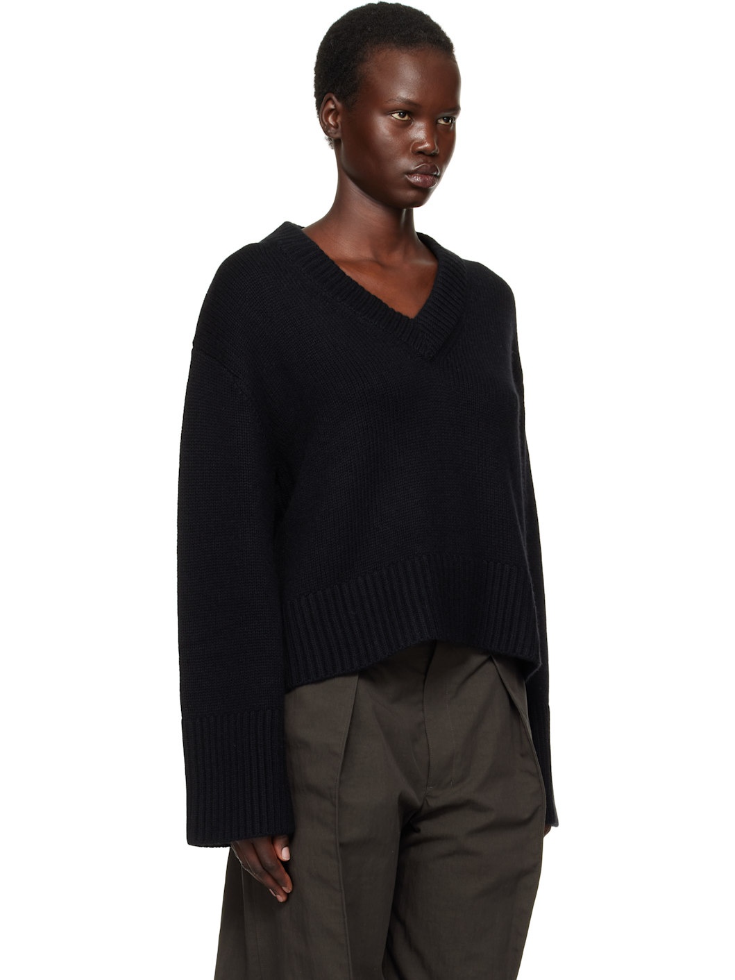 Black Aletta Sweater - 2