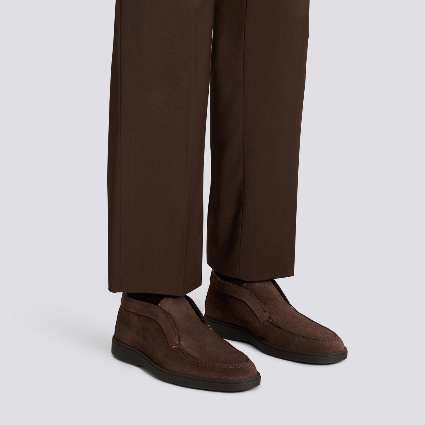 Men’s brown suede desert boot - 2