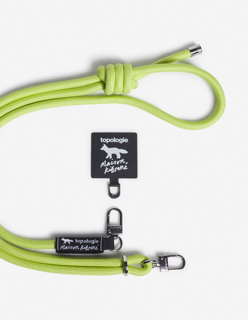 Maison Kitsuné MAISON KITSUNE X TOPOLOGIE PHONE STRAP ADAPTER outlook