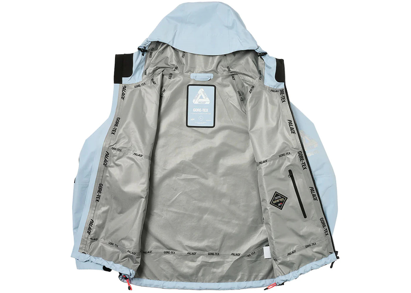 Palace Gore-Tex 3L Jacket Chill Blue - 2