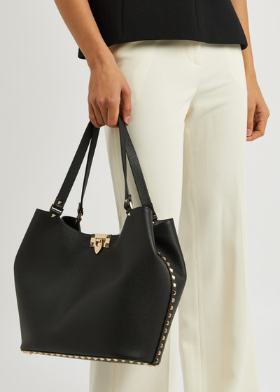 Valentino Rockstud small leather tote outlook