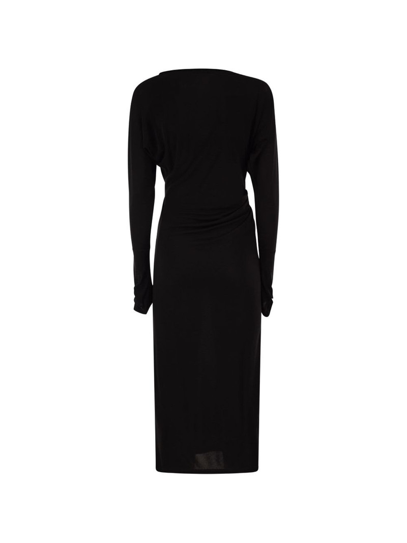 Max Mara draped midi dress outlook
