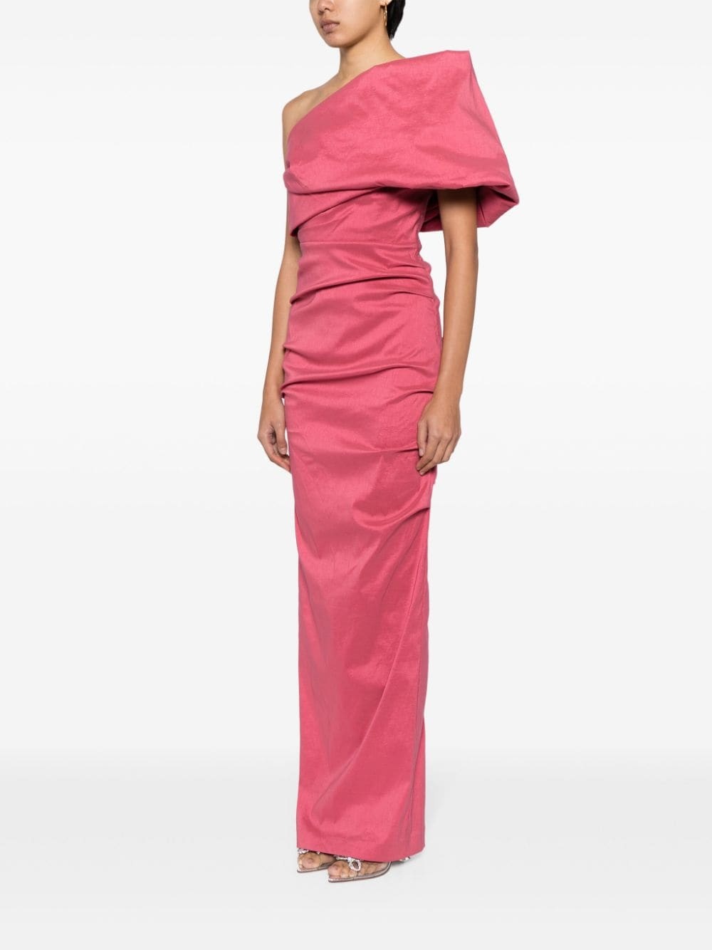 Kat one-shoulder gown - 3
