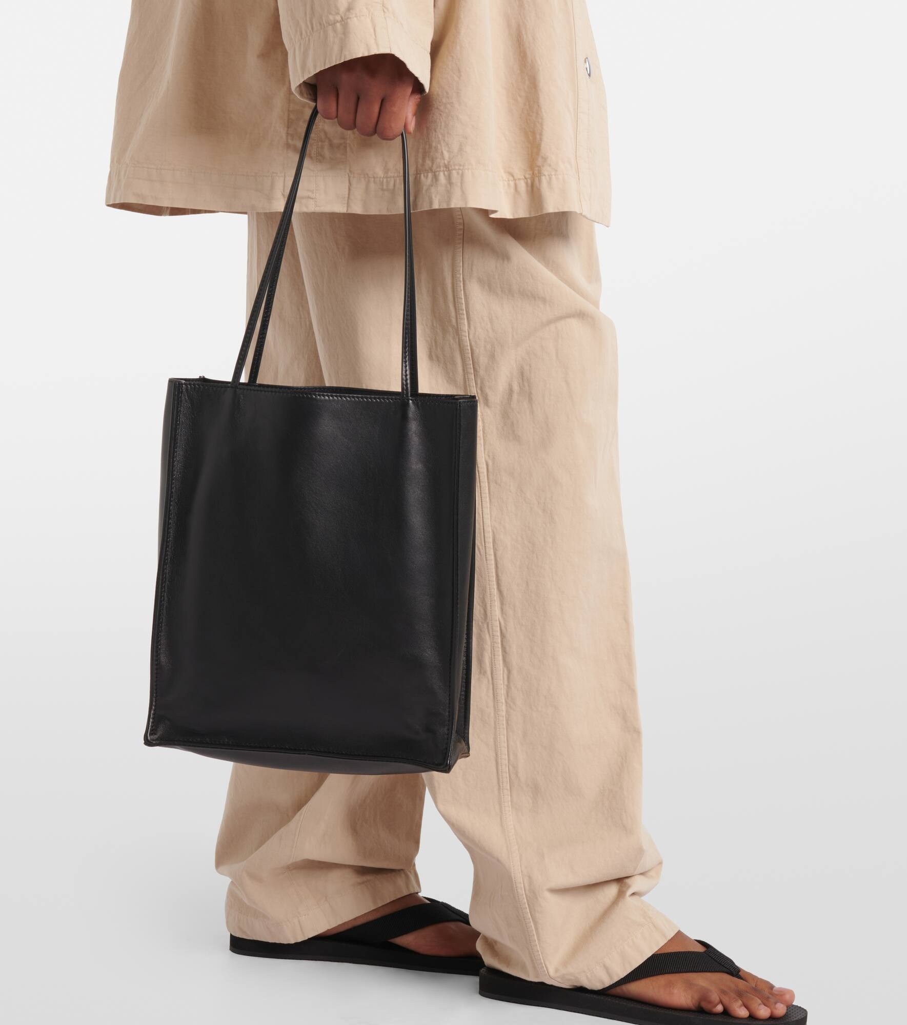 To Go Large leather tote bag - 7