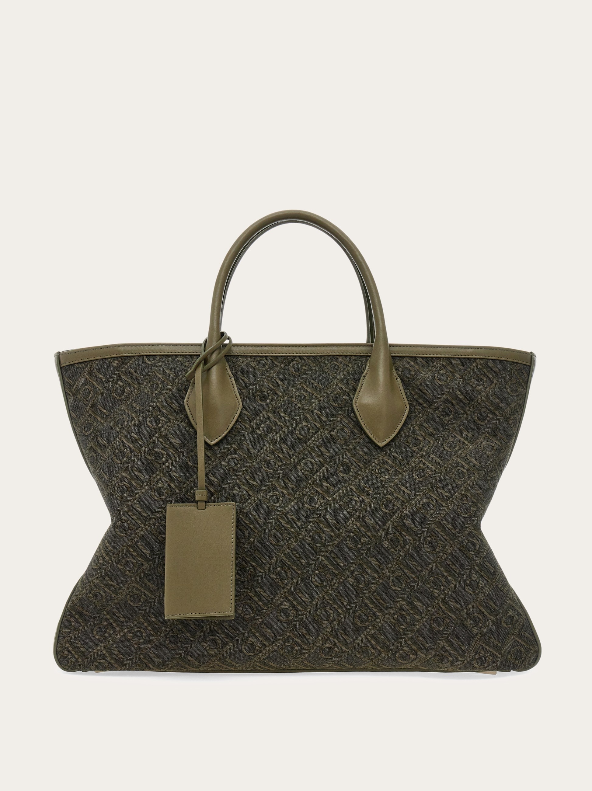 Jacquard tote bag (L) - 1