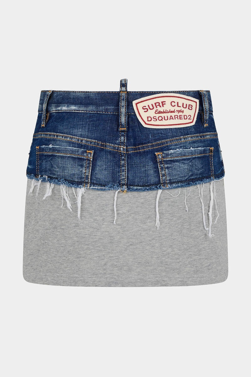 HYBRID JEAN SKIRT - 2