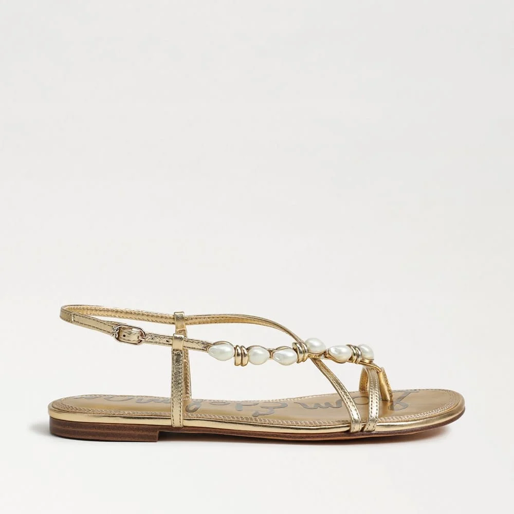 Calla Pearl Strappy Sandal - 1