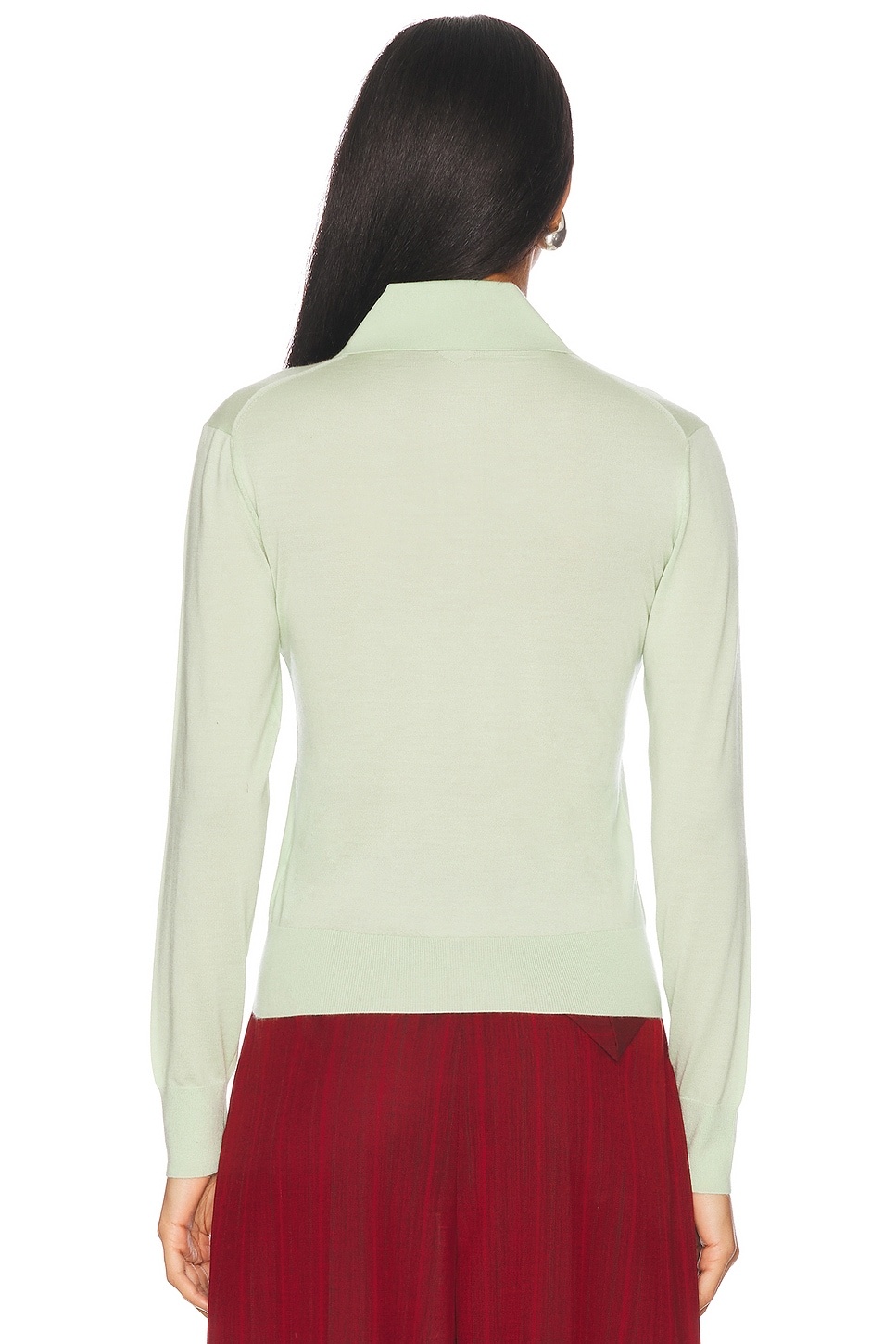 Long Sleeve Polo Top - 3