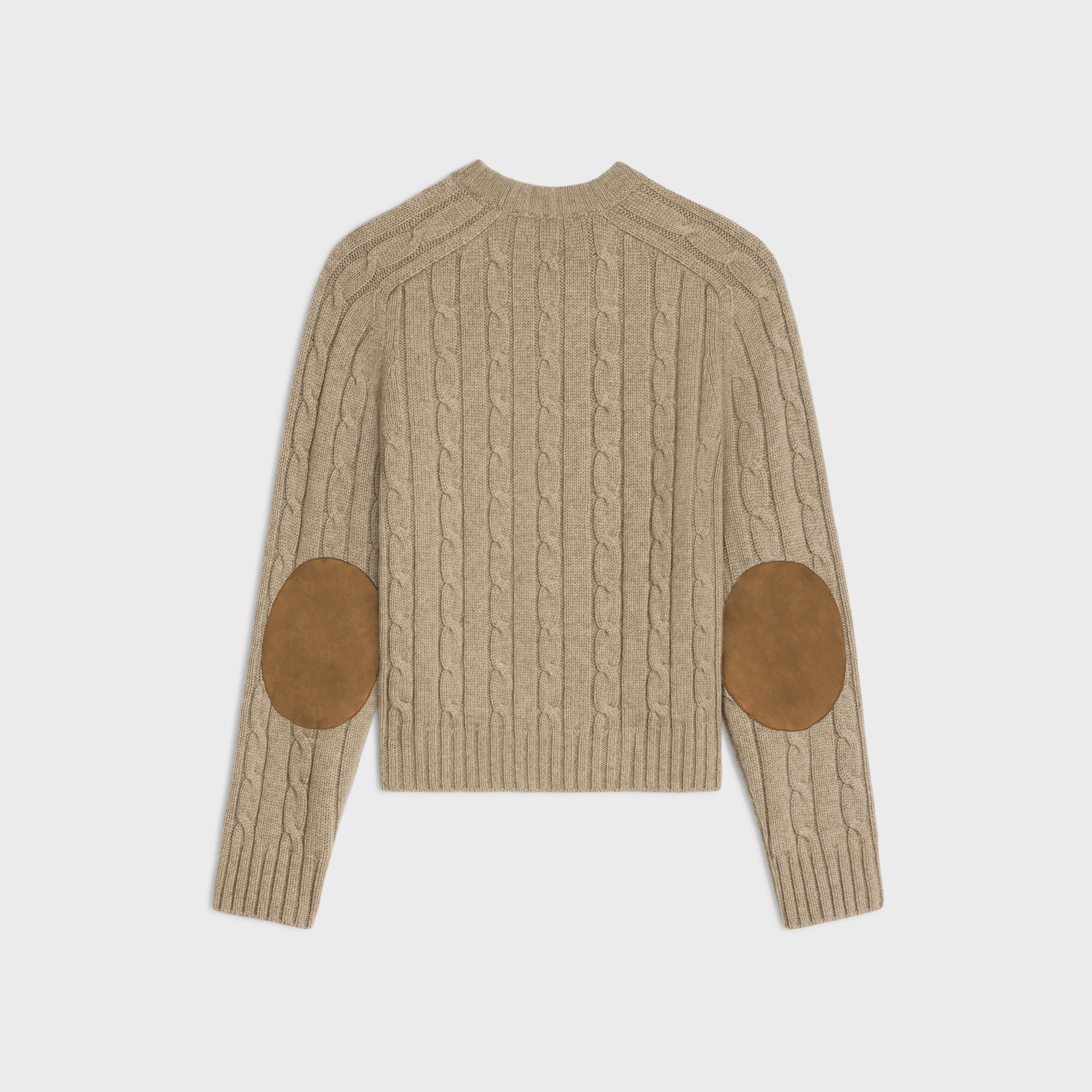 triomphe sweater in cable-knit cashmere - 2