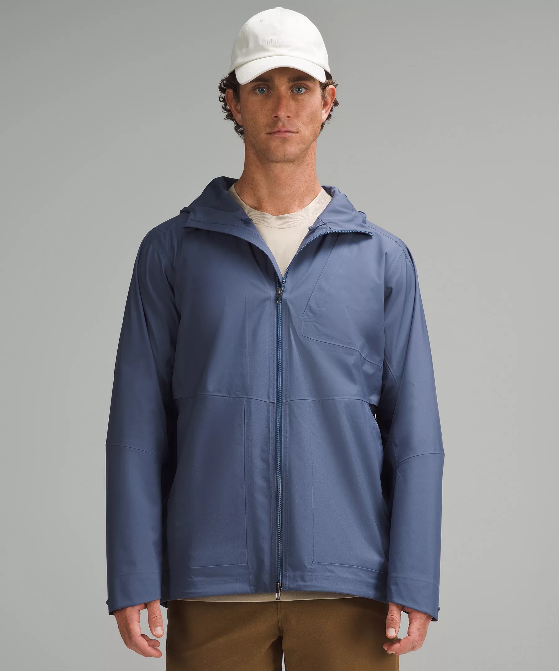 Waterproof Full-Zip Rain Jacket - 1