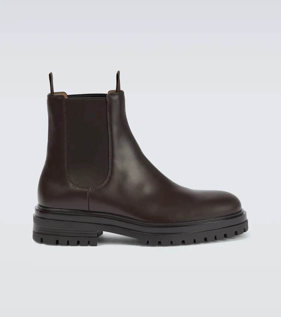 Brown Chester Chelsea Boots - 1