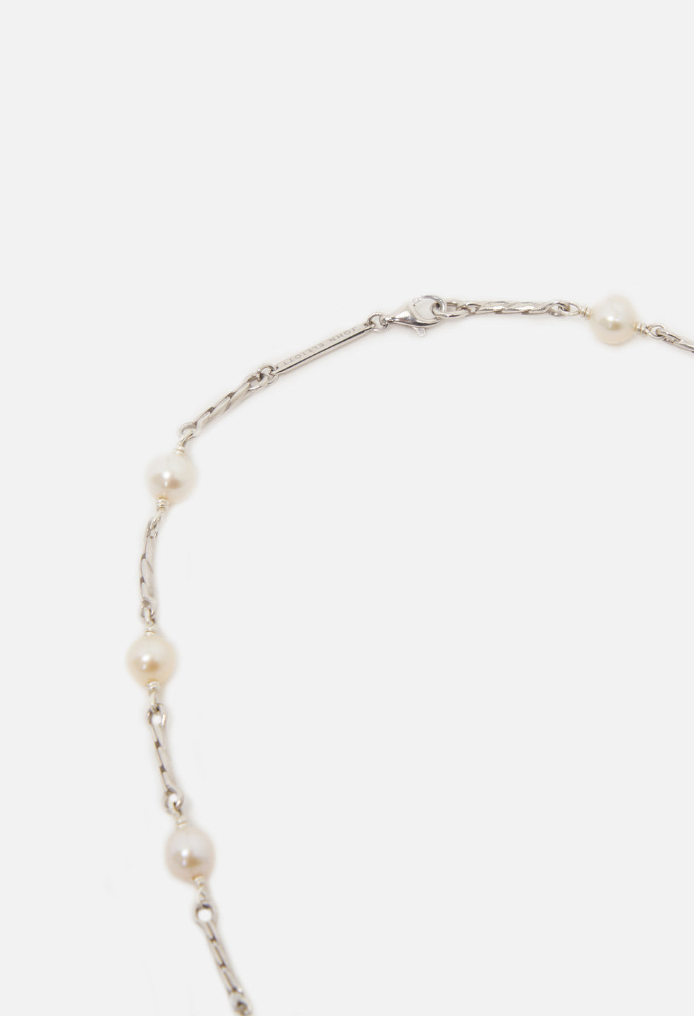 JOHN ELLIOTT X M.A.R.S TWIST LINK X PEARL NECKLACE - 3