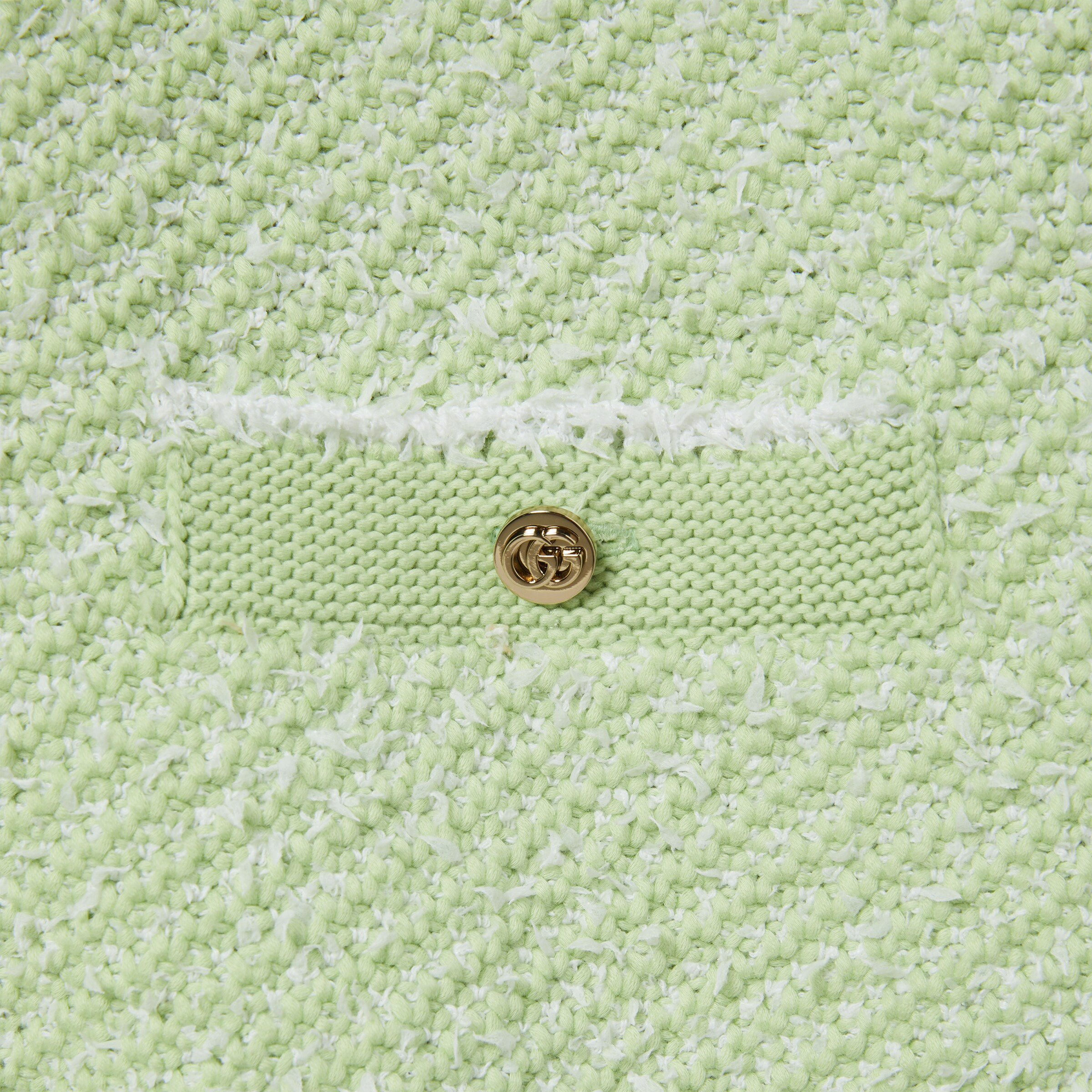 Cotton blend polo top - 8