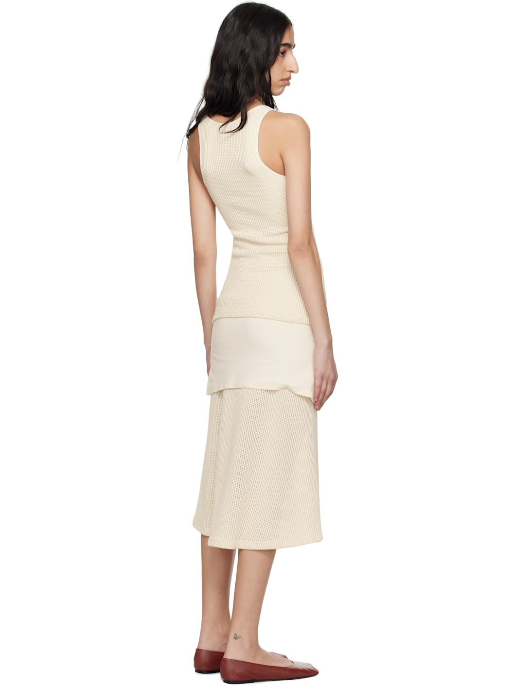 Off-White Serenity Maxi Dress - 3