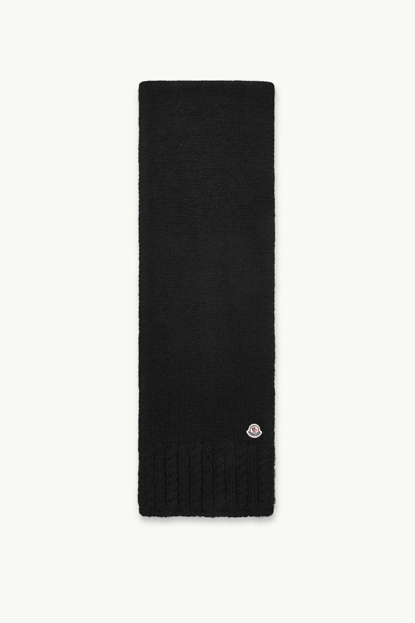 Alpaca Blend Knit Scarf - 1