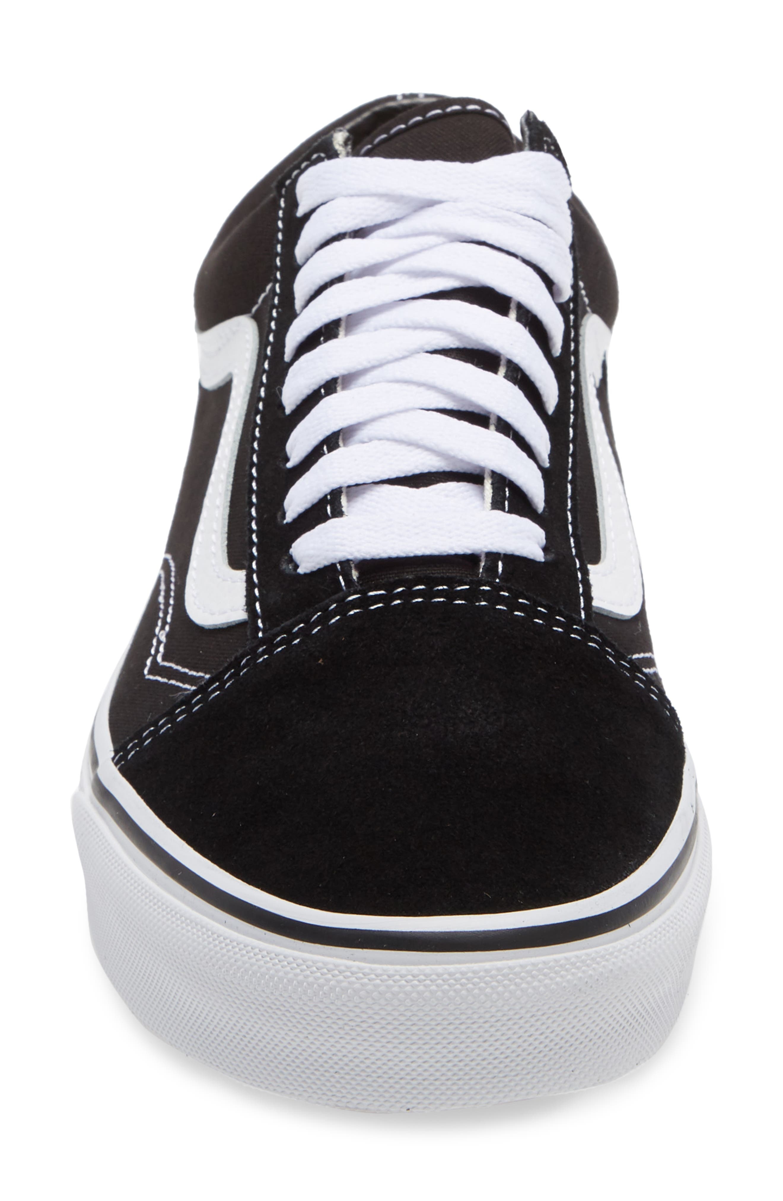 Vans Old Skool Sneaker in Black Whit at Nordstrom - 4