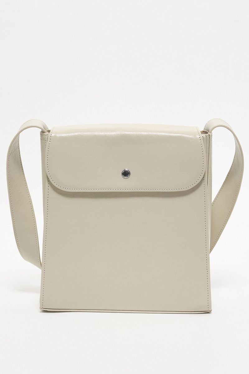 Extended Bag Dusty White Leather 1