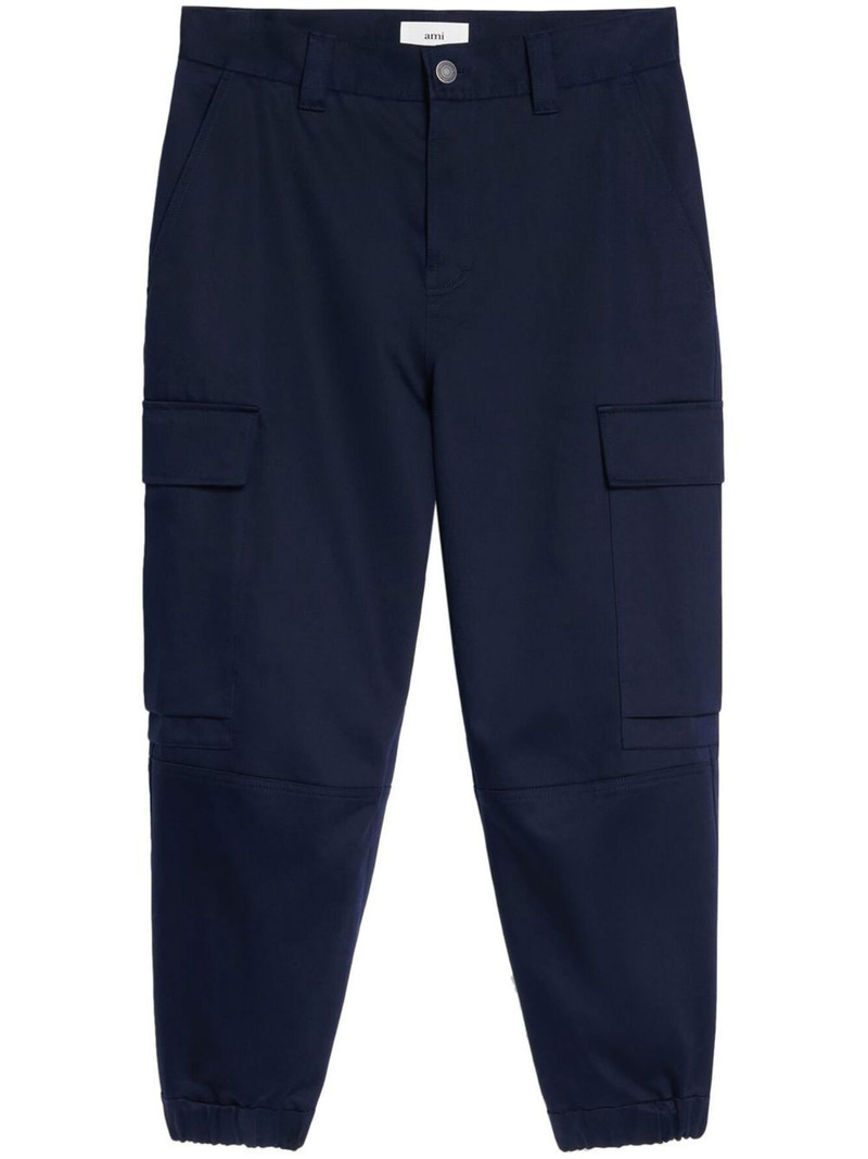 straight-leg cargo pants - 1