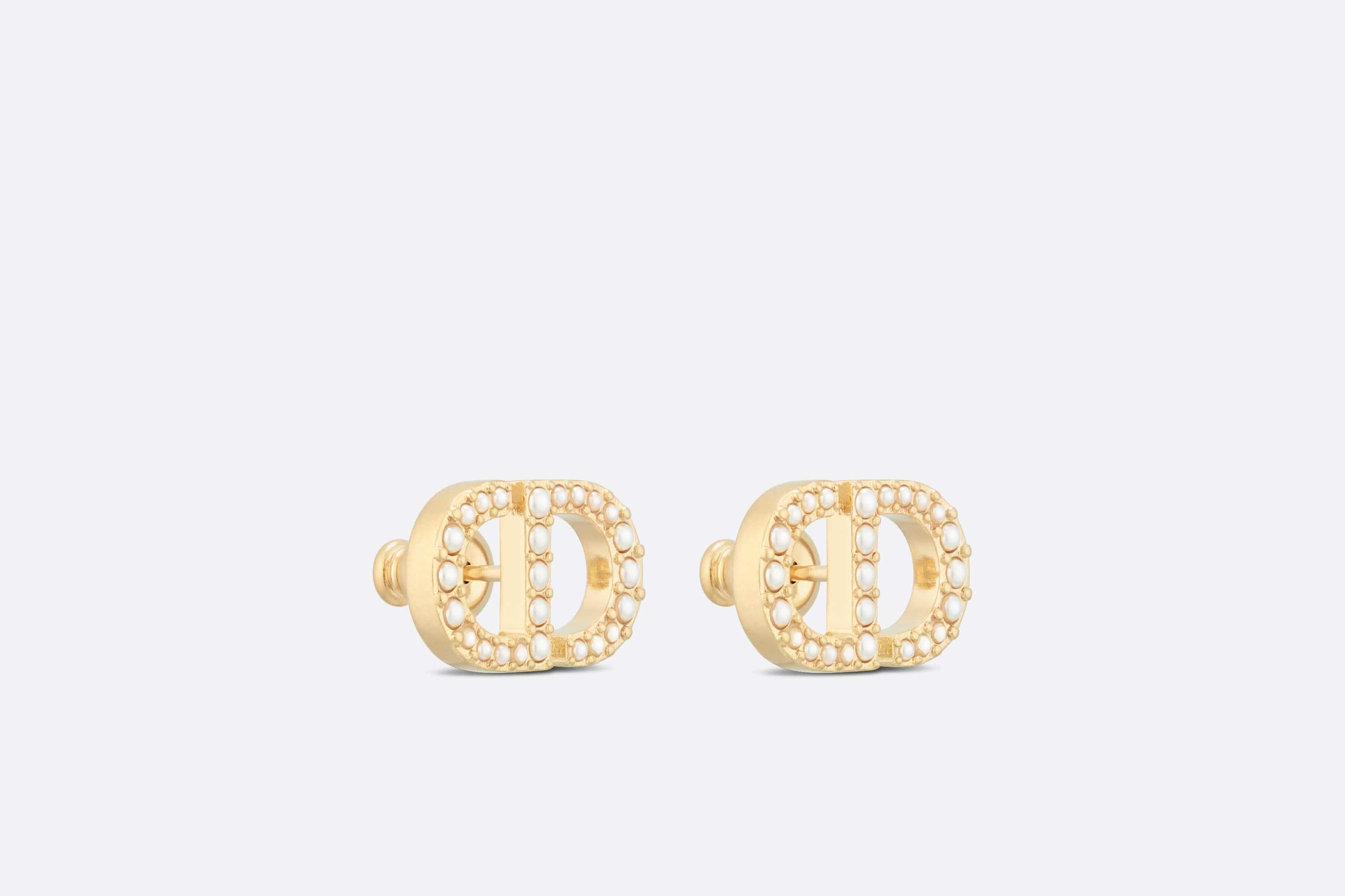 Petit CD Stud Earrings - 3