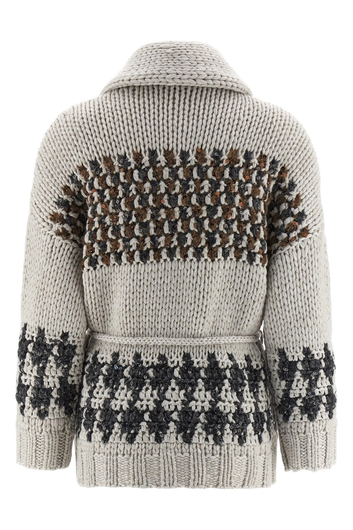 Brunello Cucinelli Women 'Opera Prince Of Wales' Cardigan - 2