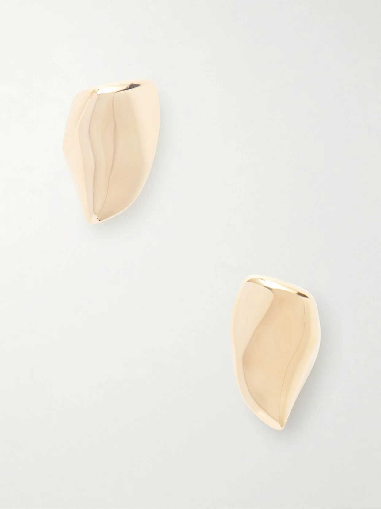 Gold-plated Sterling Silver Earrings - 1