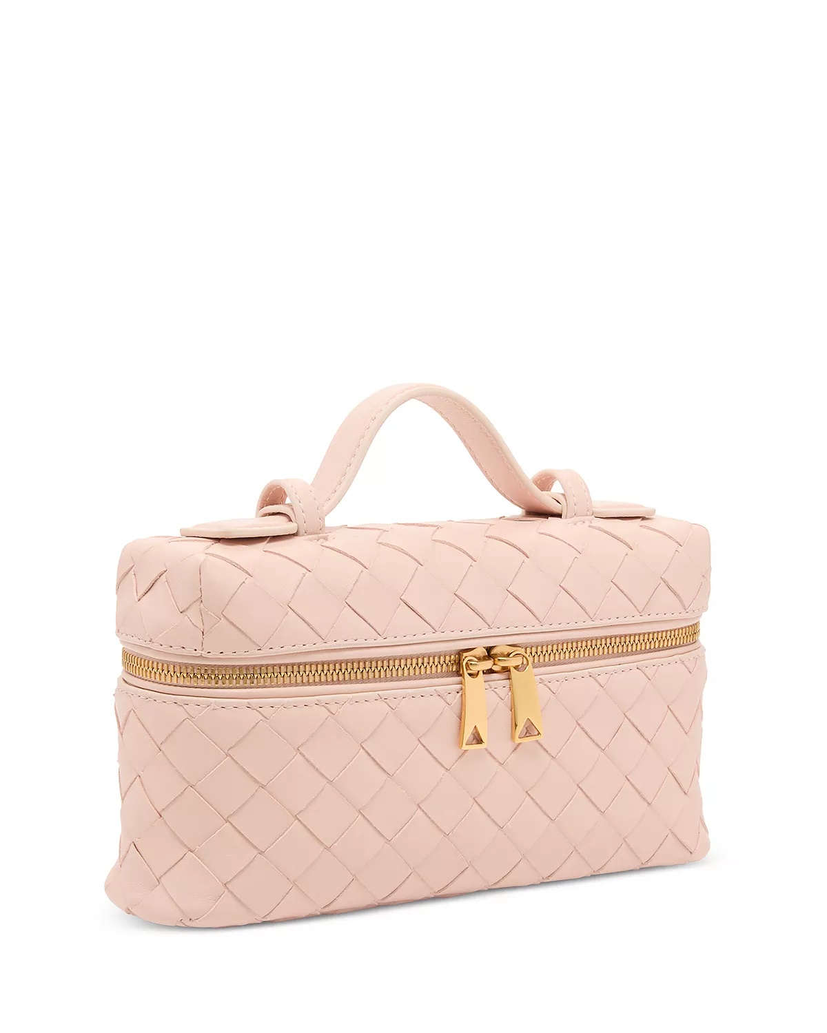 Bang Bang Vanity Case Intrecciato Leather Crossbody - 5