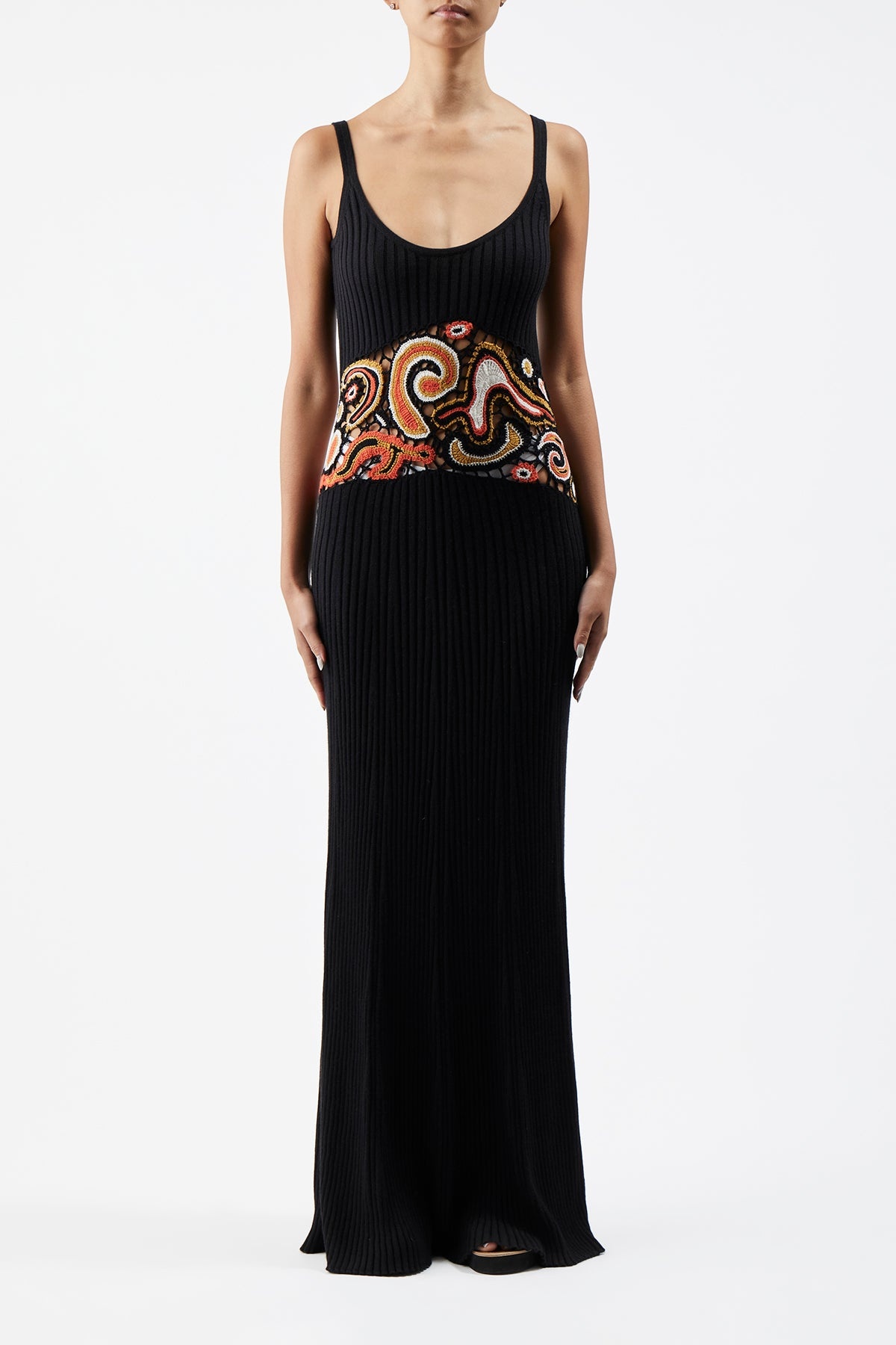 Mila Dress in Silk Cashmere - 3