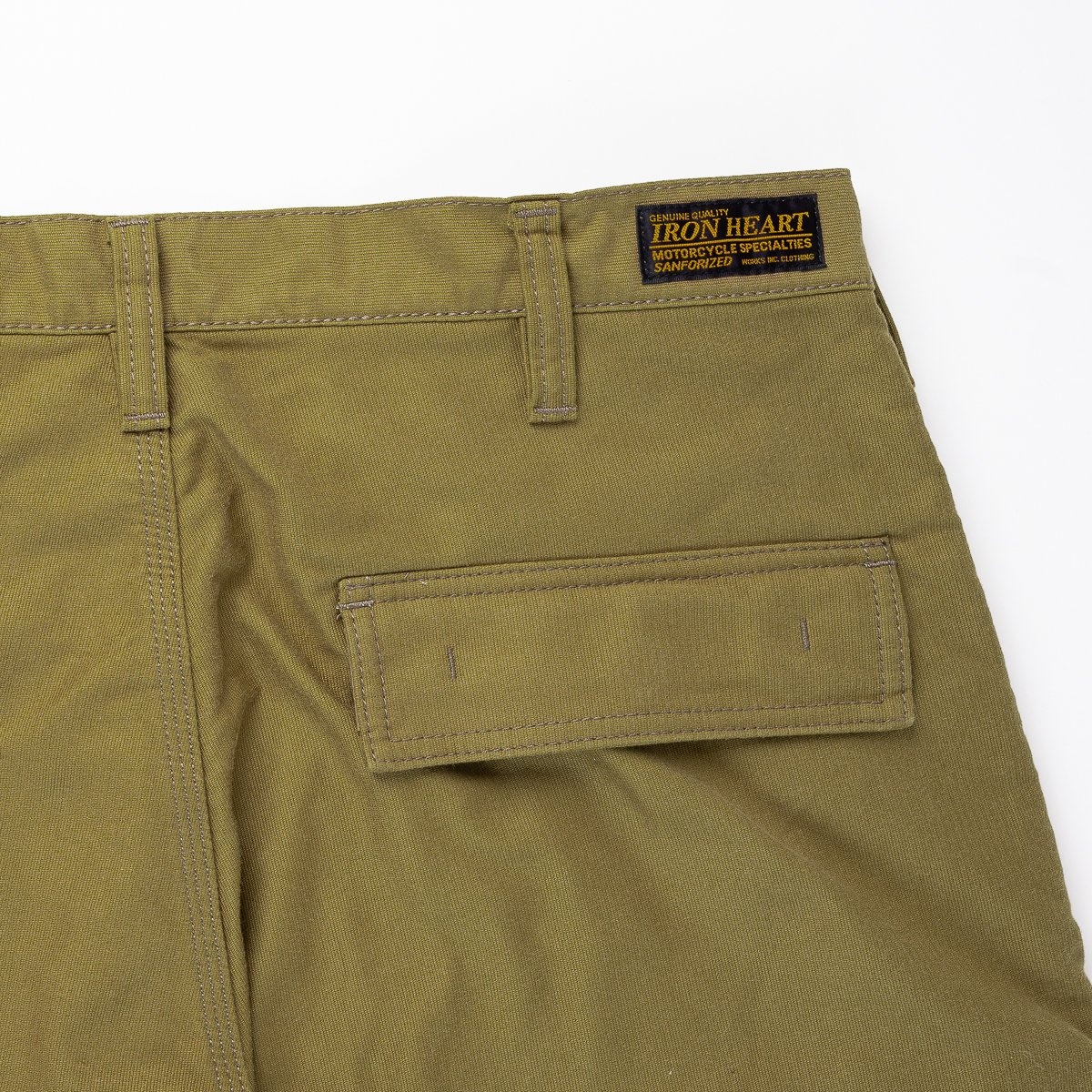 IH-738-KHA Whipcord Cargo Pants - Khaki - 10