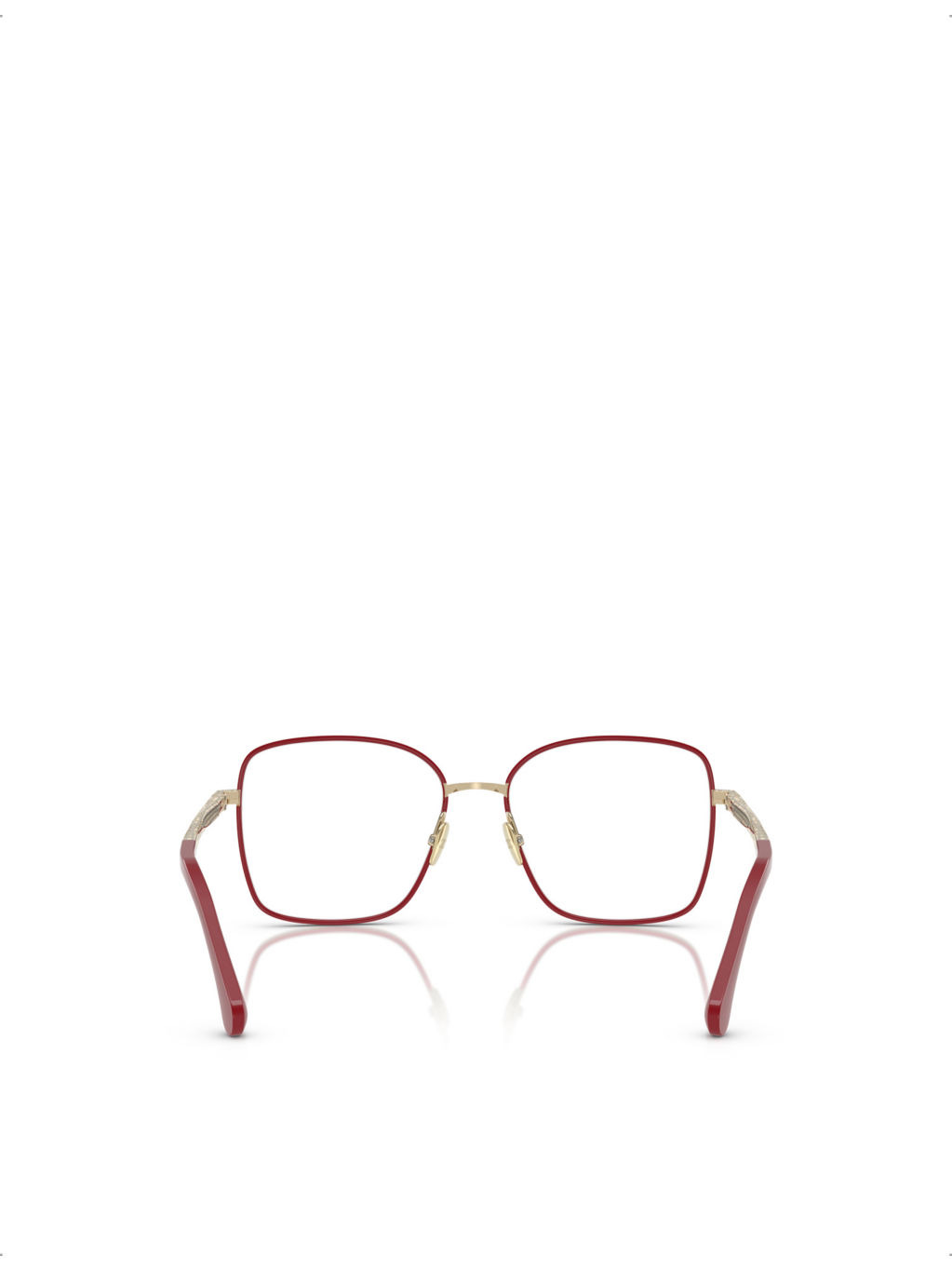 CH2216J Square-Frame Metal Optical Glasses - 4