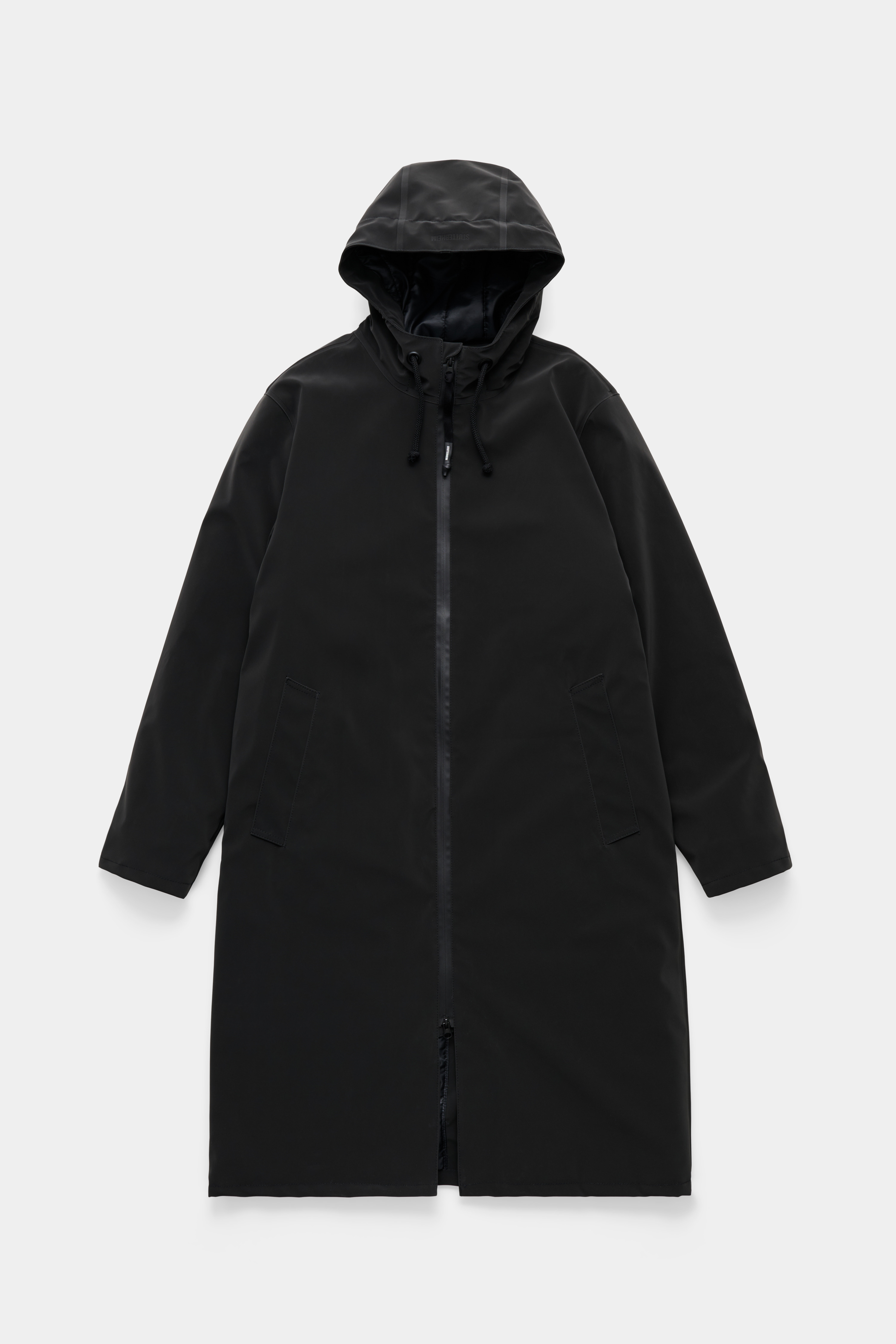 Stockholm Long Matte Winter Coat Black - 4