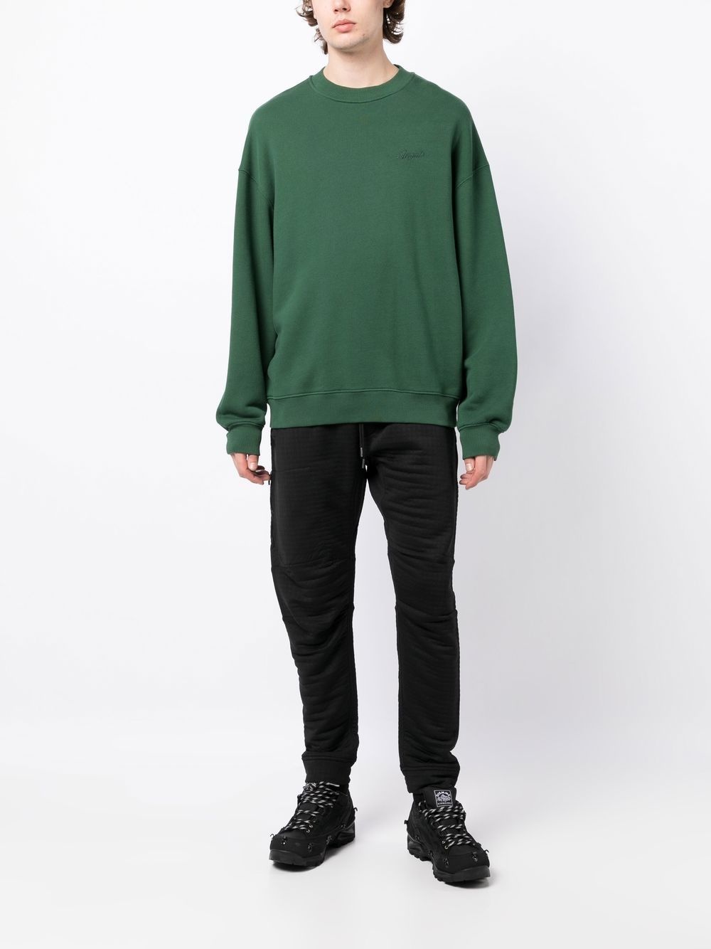 drawstring-fastening track pants - 2