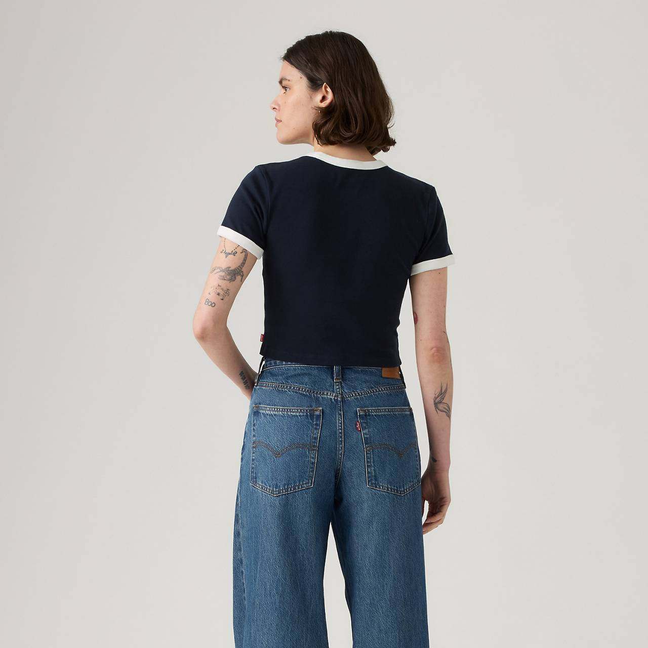 GRAPHIC RINGER MINI T-SHIRT - 4