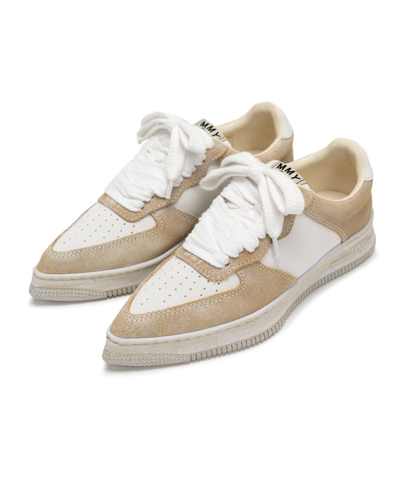 "ROSY" OG Sole Mix Material Low-top Sneaker 12
