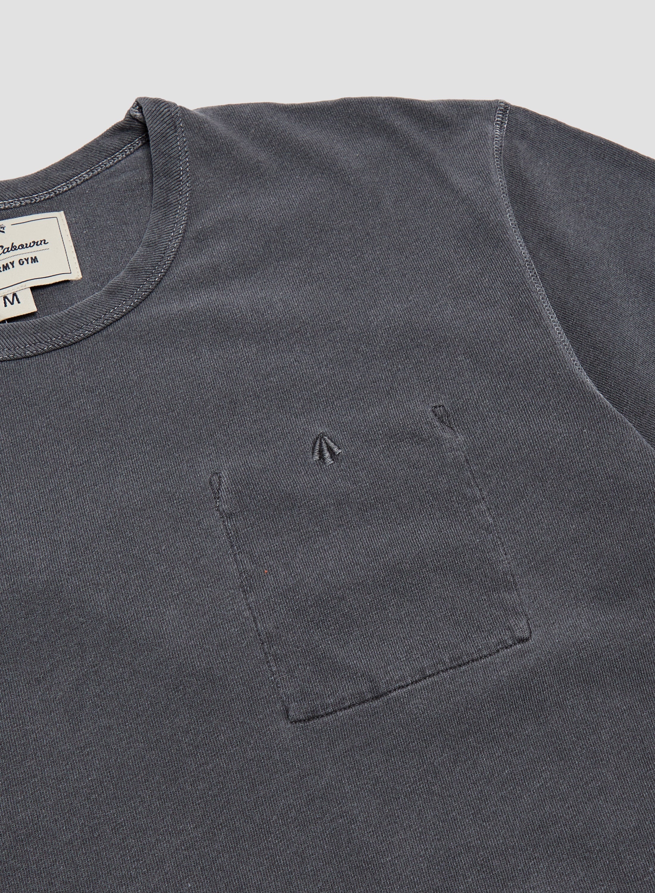 Military Tee in Black - 6