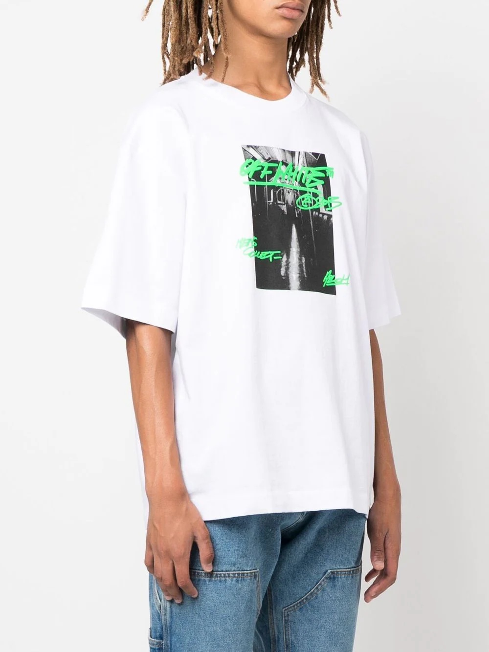 Metro Type Skate cotton T-shirt - 4