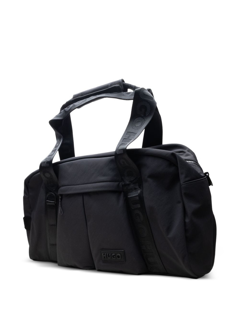 HUGO logo-plaque holdall outlook