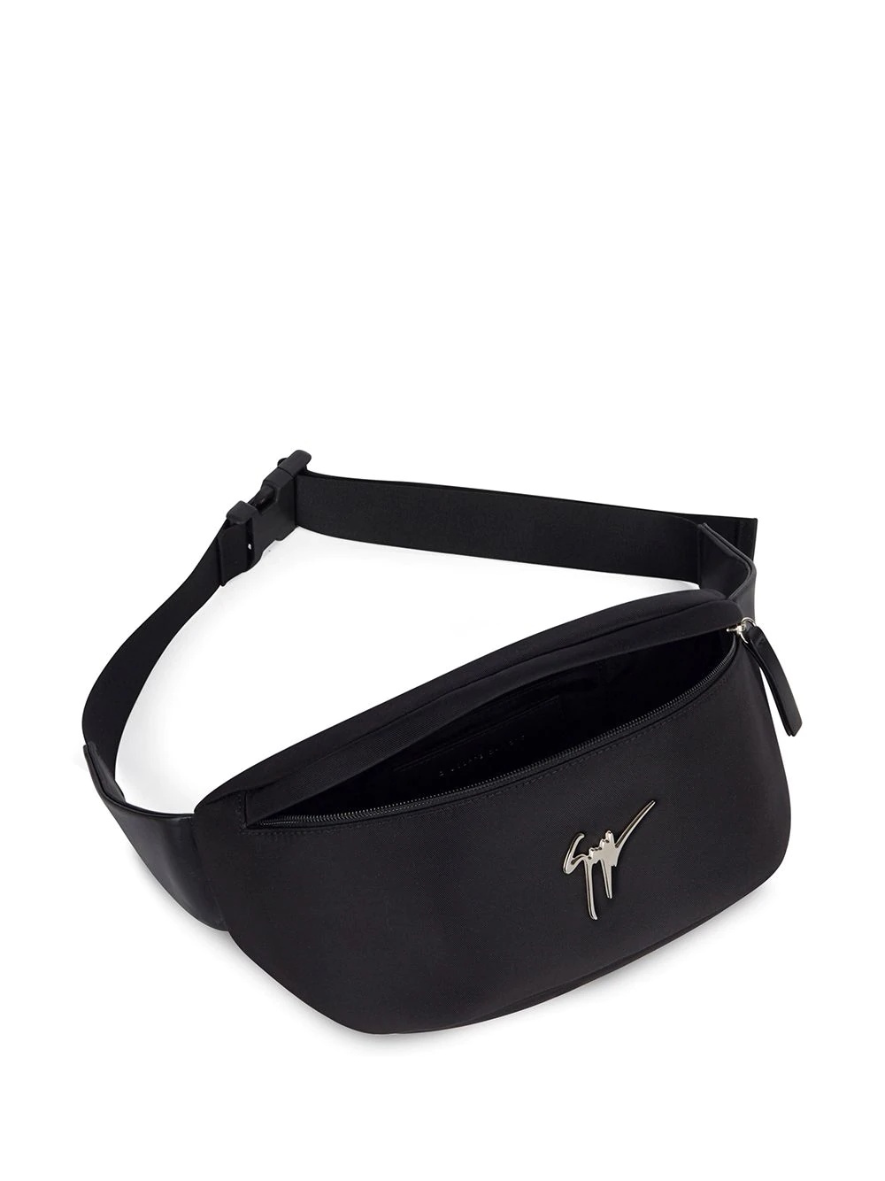 logo zipped belt bag - 4