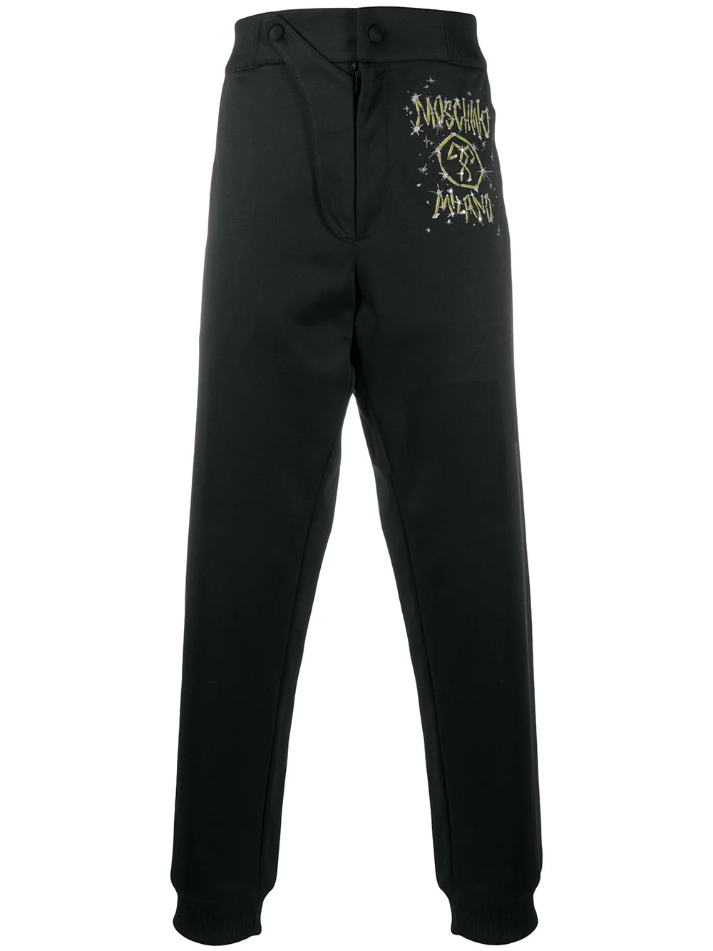 logo plaque track pants - 1