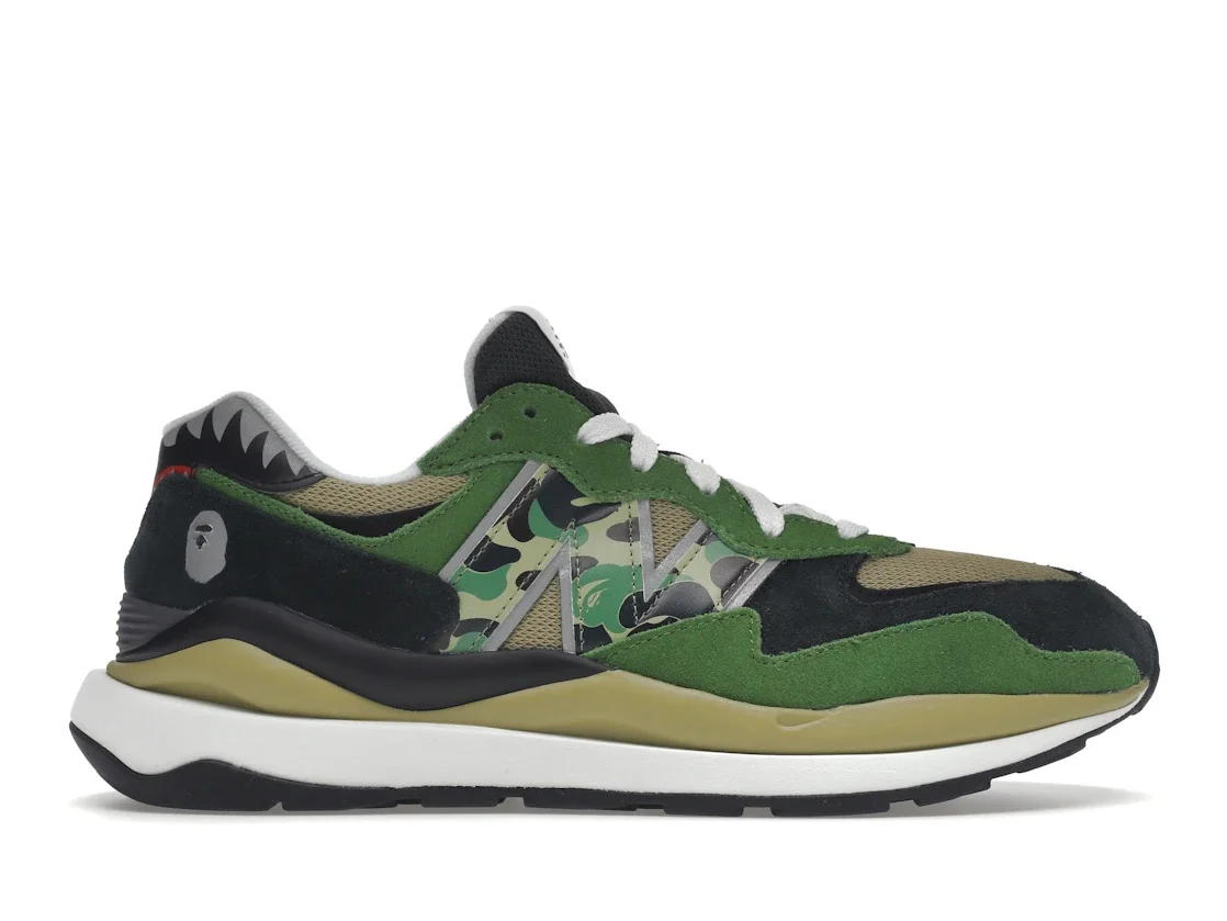 New Balance 57/40 BAPE Green - 1