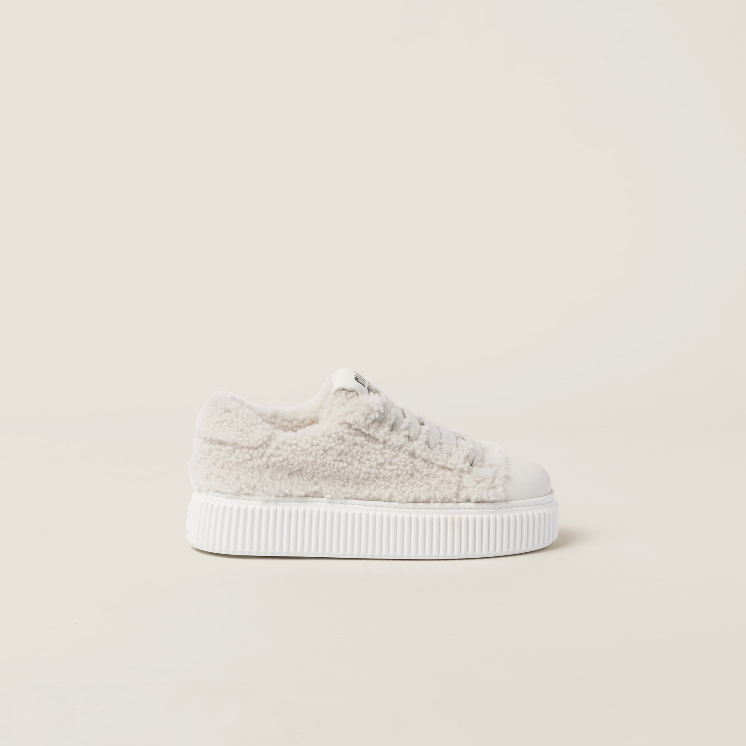 Shearling sneakers - 1